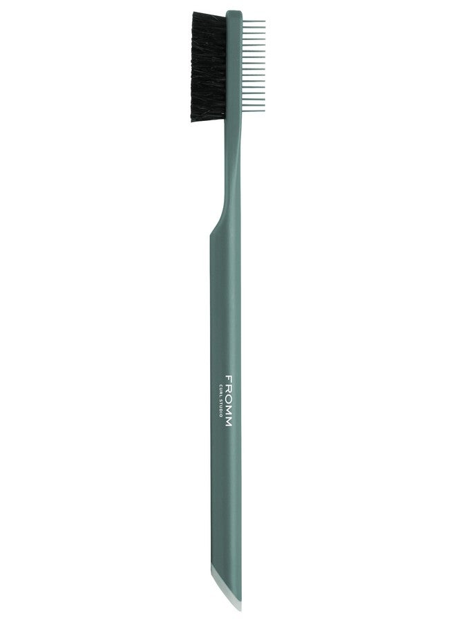 Fromm Professional Curl Studio 9" Edge Brush and Comb Shaper for Taming, Styling, Smoothing, Controlling Baby Hairs and Flyaways - Image 1